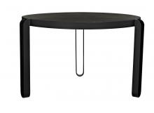 Noir GTAB563MTB-S - Marcellus Dining Table, Black Metal, 49"W (GTAB563MTB-S )