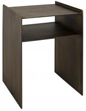 Noir GTAB828AB - Cyrus Side Table, Aged Brass, 21"H GTAB828AB