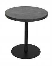 Noir GTAB878MTB-S - Ford Side Table, Matte Black, 20.5"H GTAB878MTB-S