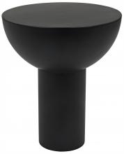 Noir GTAB890MTB - Touchstone Side Table, Matte Black, 21"H GTAB890MTB