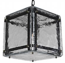 Noir LAMP767MTB - Hopkins Pendant, 1-Light, Matte Black, Handblown Glass, 13.5"W LAMP767MTB