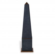 Port 68 ACFS-310-07 - Cairo Obelisk Sculpture, Gray, Aged Brass, 5"W ACFS-310-07