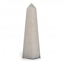 Port 68 ACFS-399-01 - Stoneridge Obelisk Sculpture, White, 4.5"W ACFS-399-01