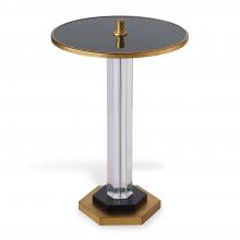 Port 68 AFDS-362-02 - Madcap Cottage James Accent Table, Gold Leaf, 15.75"W AFDS-362-02