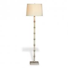 Port 68 LPBS-127-01 - Lauderdale Floor Lamp, 1-Light, Ivory, Honey Beige Shade, 63"H LPBS-127-01