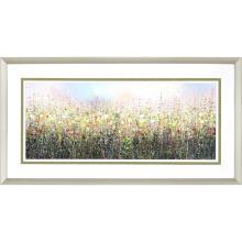 Paragon 13144 - Chasing Clouds Framed Art, Green, Silver Frame Color, 51"W 13144