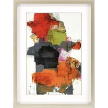 Paragon 13648 - Tried and True II Framed Art, Red, Orange, Black, Silver Frame Color, 35"W 13648