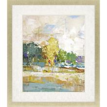 Paragon 13671 - Forest Expanse I Framed Art, Brown, Green, Gray, Gold Frame Color, 36"W 13671