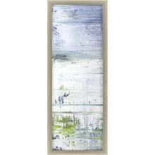 Paragon 14626 - Green Field I Framed Art, Blue, Silver Frame Color, 18"W 14626