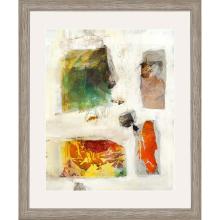 Paragon 15220 - A Simple Love I Framed Art, Brown, Green, Red, Yellow, Silver Frame Color, 32"W 15220