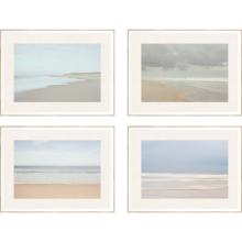 Paragon 15299 - Surf Framed Art, Set of 4, Blue, White Frame Color, 24"W 15299