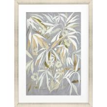 Paragon 15407 - Wild Botanicals I Framed Art, Gray, Gold Frame Color, 34"W 15407