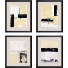 Paragon 15486 - Simple Things Framed Art, Set of 4, Black, Black Frame Color, 19"W 15486