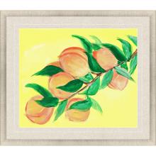 Paragon 15700 - Peachy Keen I Framed Art, Orange, Gold Frame Color, 38"W 15700