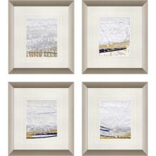 Paragon 15736 - Freedom Framed Art, Set of 4, White, Silver Frame Color, 17"W 15736