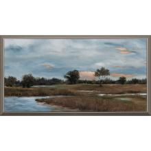 Paragon 15800 - River Walk Framed Art, Brown, Silver Frame Color, 51"W 15800