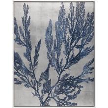 Paragon 15837 - Silver Isle I Canvas, Blue, White Frame Color, 38"W 15837