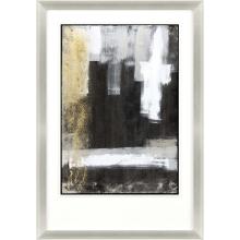 Paragon 22054 - Modern Movement 1 Framed Art, Black, Silver Frame Color, 44"W 22054