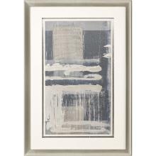 Paragon 22528 - Motif I Framed Art, Gray, Silver Frame Color, 36"W 22528