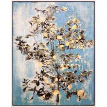 Paragon 31074 - Lovely Lemon Canvas, Blue, White Frame Color, 40"W 31074