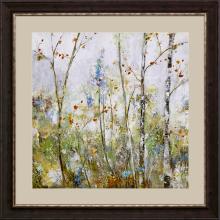 Paragon 31090 - Birch Forest I Framed Art, Green, Brown Frame Color, 42"W 31090