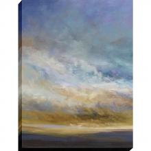 Paragon 7177 - Coastal Gallery Wrapped Canvas, Blue, 30"W 7177