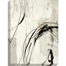 Paragon 7494 - Indentation Gallery Wrapped Canvas, Gray, 36"W 7494