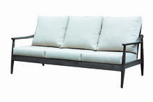 Ratana FN53303ASG-FO5115 - Bolano Sofa, Canvas, Ash Gray Frame, 82.5"W FN53303ASG-FO5115