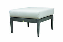 Ratana FN53316ASG-FO5115 - Bolano Ottoman, Canvas, Ash Gray Frame, 12"H FN53316ASG-FO5115