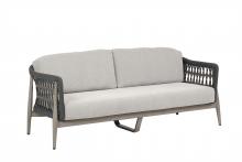 Ratana FN60103LPR-FO5115 - Coconut Grove 2.5-Seater Sofa, Canvas, Pearl Frame, Lithium Pearl Durastrap, 75"