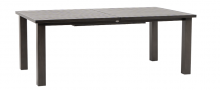 Ratana FN50482ASG - Mezo Extendable Dining Table w/Alum Slat Top