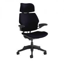 Humanscale F211GCF10------- - Freedom Headrest Executive Chair, Black, Graphite Frame, 42.375  34  -