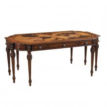 Maitland-Smith 8109-55 - Map Desk, Aged Regency Mahogany, 73"W 8109-55