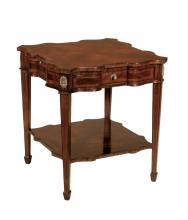 Maitland-Smith 8113-32 - McKinley End Table, Aged Regency Mahogany, 24"W 8113-32