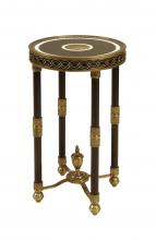 Maitland-Smith 8120-32 - Alexandra Accent Table, Ebony , 16"W 8120-32