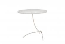 Maitland-Smith 8158-30 - Float Accent Table, White, 22"W 8158-30