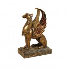 Maitland-Smith 8173-10 - Griffin Sculpture, Cast Brass, 5"W 8173-10