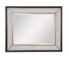 Maitland-Smith 8360-28 - Spruce Mirror, Black, Gold Leaf, 42"W 8360-28