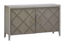 Maitland-Smith 88-0110 - Ensemble Credenza, Beechwood, White Ash, Matte Nickel, 64"W 88-0110