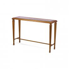 Maitland-Smith 89-0102 - Nial Console Table, Antique Gold Leaf , 52"W 89-0102