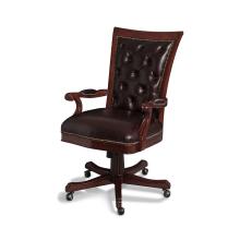 Maitland-Smith 89-1403 - Antonio Office Chair, Mahogany , Brown, 44"H 89-1403