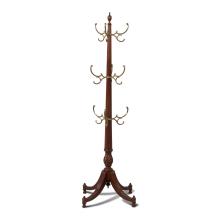 Maitland-Smith 89-1704 - Tiered Coat Stand, Mahogany , Brown, 68"H 89-1704