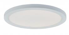 Abra Lighting 30022FM-WH-Trix - 12" Slim Disc Wet Location Flushmount