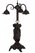 Meyda Black 10149 - 23" High 3 Graces 3 Light Table Base