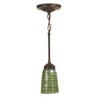 Meyda Black 102091 - 5" Wide Terra Verde Mini Pendant