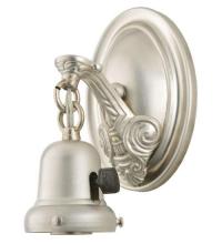 Meyda Black 102905 - 7"H 1 LT BRUSHED NICKEL WALL SCONCE