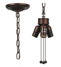 Meyda Black 10338 - 5" Wide 3 Light Pendant Hardware