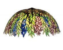 Meyda Black 10390 - 22" Wide Tiffany Honey Locust Shade