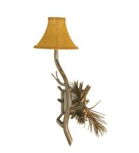 Meyda Black 104457 - 9" Wide Lone Pine Wall Sconce