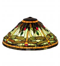 Meyda Black 10498 - 20" Wide Tiffany Dragonfly Shade